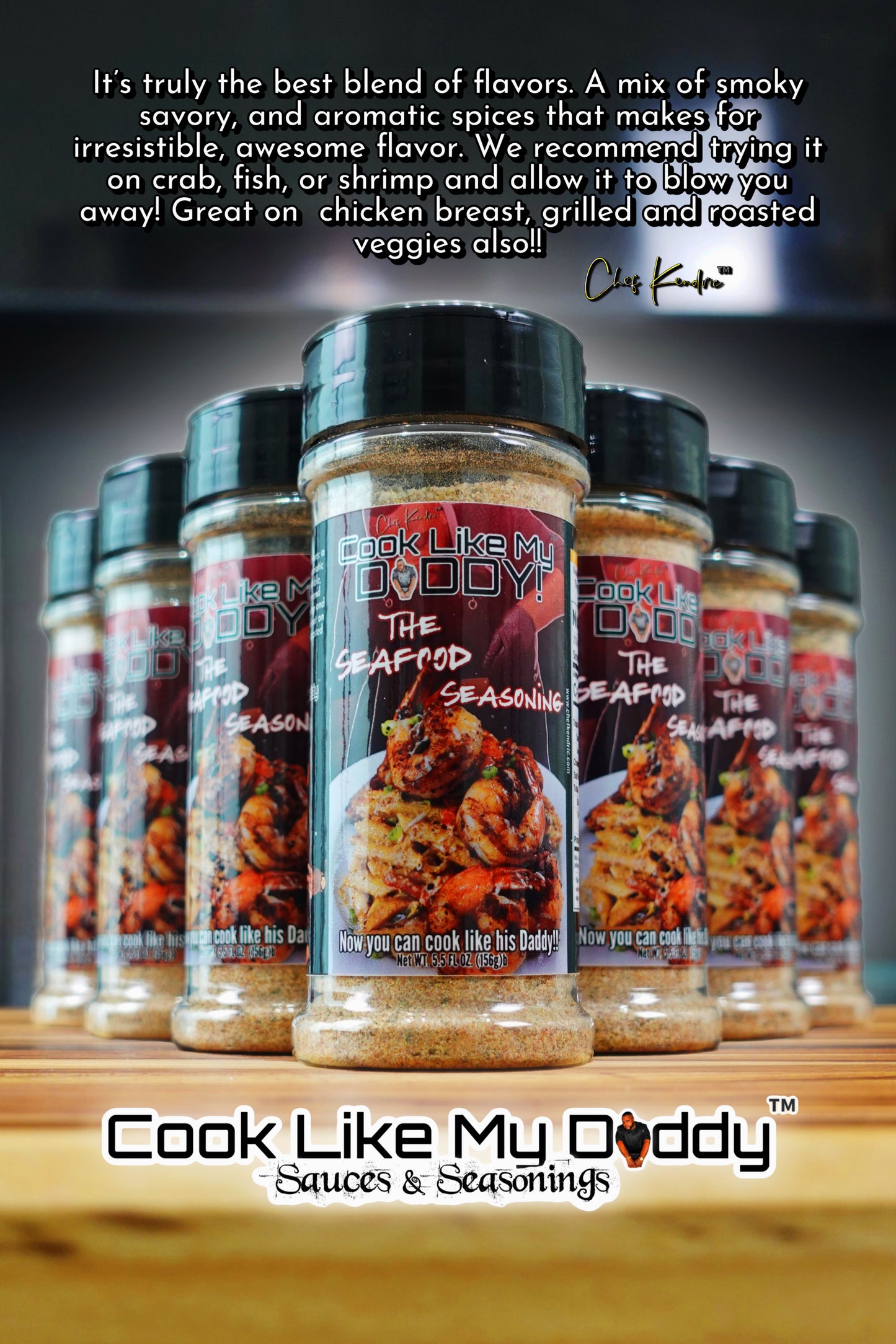 Cook Like My Daddy "The Seafood Seasoning" (5.5 fl oz)